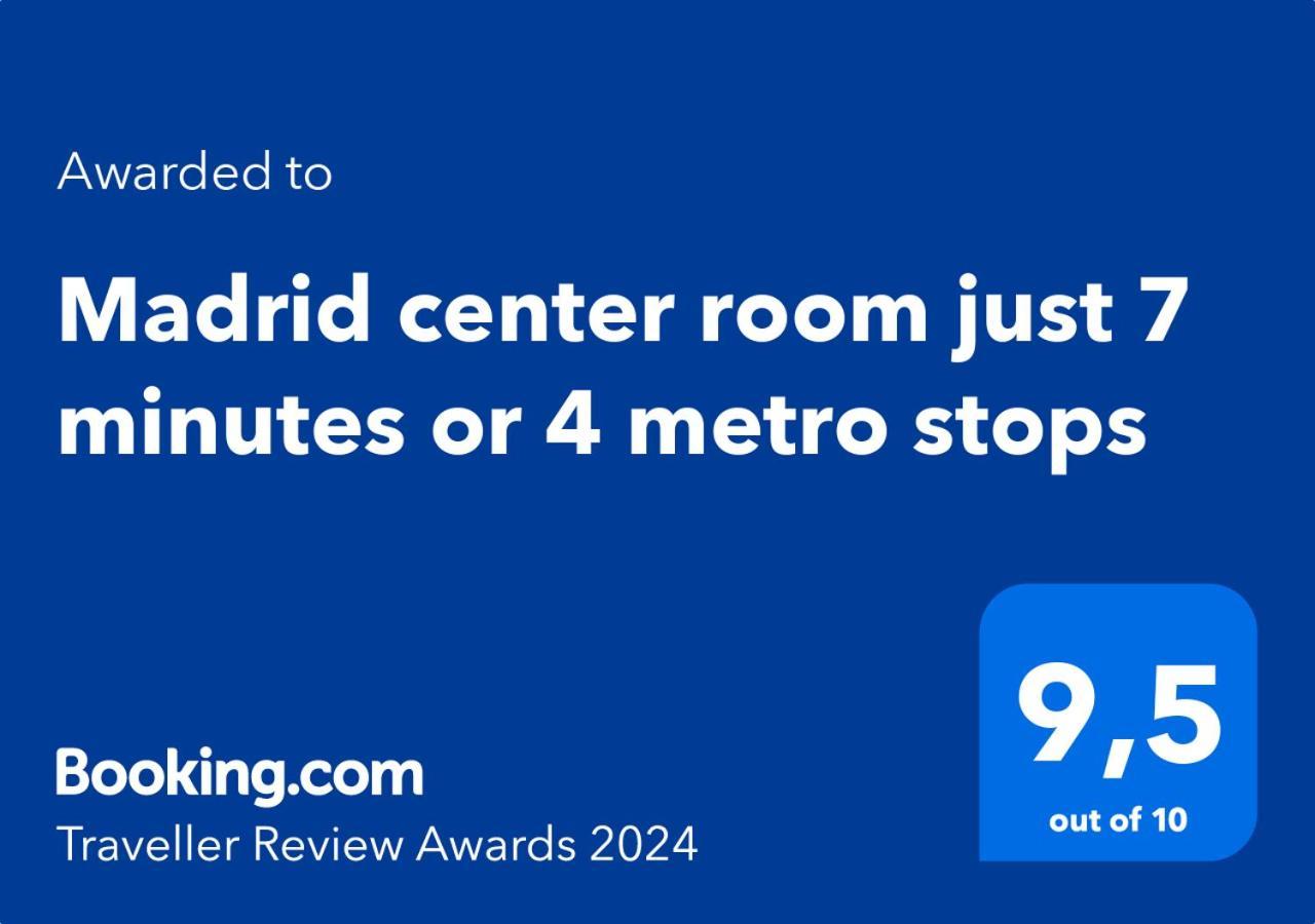 Madrid Center Room Private 7 Minutes Or 4 Metro Stops Exterior photo